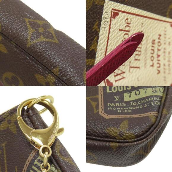 LOUIS VUITTON Brown Monogram Canvas Pochette Pouch - Picture 9 of 11